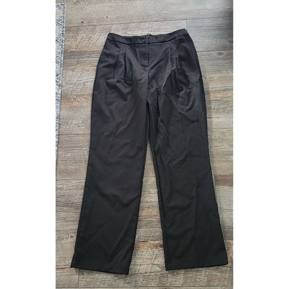 Sincerely Jules Pleated‎ Dress Pants Women's Size XL  Black Pockets - Picture 1 of 7